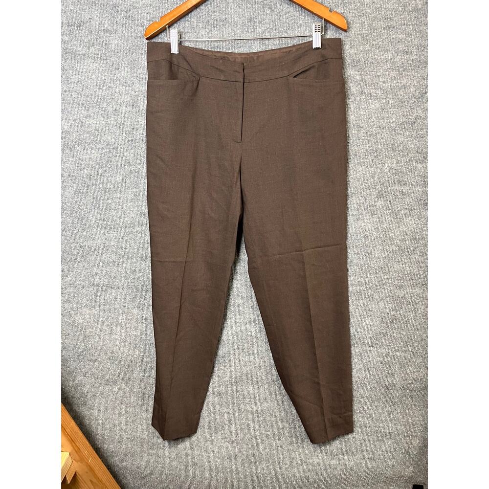 Eileen Fisher brown dress pants size medium